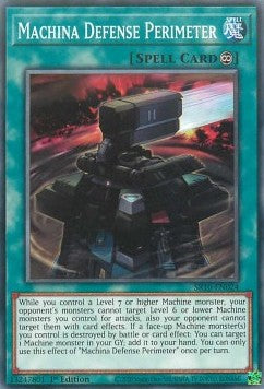 Machina Defense Perimeter - Structure Deck: Mechanized Madness (Common) [SR10-024]
