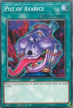 Pot of Avarice - Structure Deck: Mechanized Madness (Common) [SR10-031]