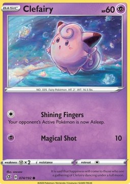 Clefairy - Rebel Clash (Common) [RCL-74]