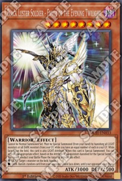 Black Luster Soldier - Envoy of the Evening Twilight - Toon Chaos (Rare) [TOCH-033]
