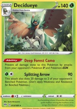 Decidueye - Darkness Ablaze (Holo Rare) [DAA-13]