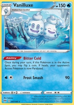 Vanilluxe - Darkness Ablaze (Rare) [DAA-47]