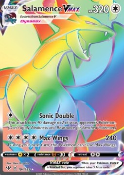 Salamence VMAX - Darkness Ablaze (Secret Rare) [DAA-194]