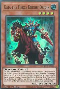 Gaia the Fierce Knight Origin (V.1 - Super Rare) - Rise of the Duelist (Super Rare) [ROTD-000]
