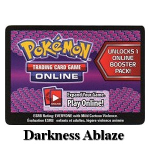 Online Code Card (Booster) - Darkness Ablaze (Online Code Card)