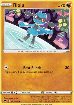 Riolu - Vivid Voltage (Common) [VIV-90]