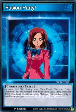 Fusion Party! (Skill) - Speed Duel: Battle City Box (Common) [SBCB-S17]