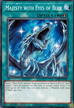 Majesty with Eyes of Blue - Legendary Duelists: Season 2 (Common) [LDS2-027]