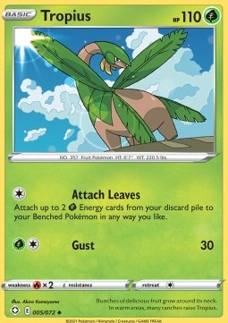 Tropius - Shining Fates (Uncommon) [SHF-5]