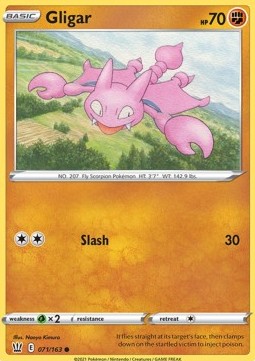 Gligar - Battle Styles (Common) [BST-71]
