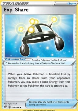 Exp. Share - Battle Styles (Uncommon) [BST-126]