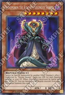 Vennominon the King of Poisonous Snakes - Ancient Guardians (Rare) [ANGU-040]