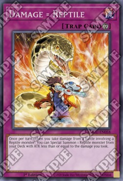 Damage = Reptile - Ancient Guardians (Rare) [ANGU-058]
