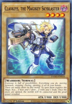 Clavkiys, the Magikey Skyblaster - Dawn of Majesty (Common) [DAMA-010]
