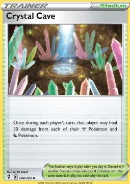 Crystal Cave - Evolving Skies (Uncommon) [EVS-144]