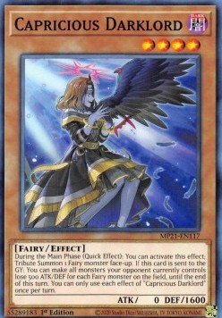 Capricious Darklord - 2021 Tin of Ancient Battles (Common) [MP21-117]