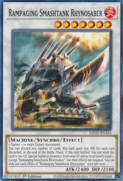 Rampaging Smashtank Rhynosaber - 2021 Tin of Ancient Battles (Common) [MP21-163]