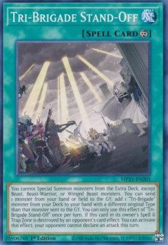 Tri-Brigade Stand-Off - 2021 Tin of Ancient Battles (Common) [MP21-201]