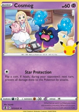 Cosmog - Celebrations (Holo Rare) [CEL-013]
