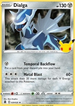 Dialga - Celebrations (Holo Rare) [CEL-020]
