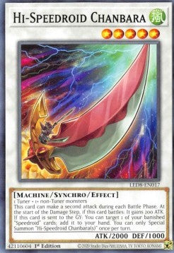 Hi-Speedroid Chanbara - Legendary Duelists: Synchro Storm (Common) [LED8-017]