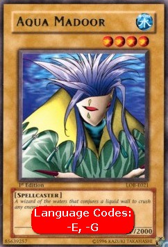 Aqua Madoor (V.1 - Rare) - Legend of Blue Eyes White Dragon (Rare) [LOB-021]