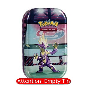 Empty Galar Power Mini Tins: Toxtricity Tin - Pokémon Products