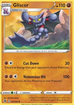 Gliscor - Fusion Strike (Uncommon) [FST-141]