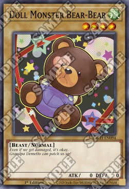 Doll Monster Bear-Bear - Battle of Chaos (Common) [BACH-094]