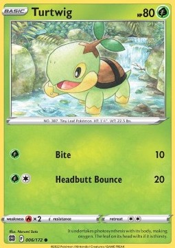 Turtwig - Brilliant Stars (Common) [BRS-006]