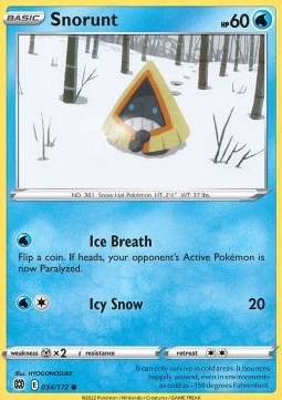 Snorunt - Brilliant Stars (Common) [BRS-034]