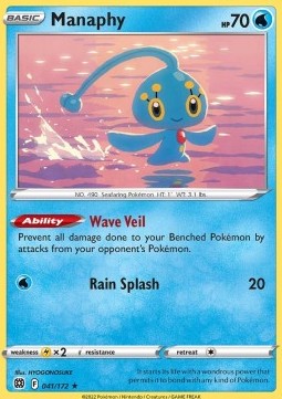Manaphy - Brilliant Stars (Rare) [BRS-041]