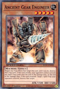 Ancient Gear Engineer - Speed Duel GX: Duel Academy Box (Common) [SGX1-D09]