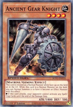 Ancient Gear Knight - Speed Duel GX: Duel Academy Box (Common) [SGX1-D10]