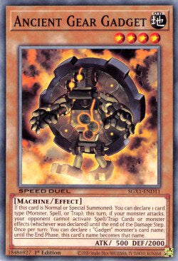 Ancient Gear Gadget - Speed Duel GX: Duel Academy Box (Common) [SGX1-D11]