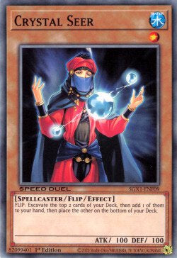 Crystal Seer - Speed Duel GX: Duel Academy Box (Common) [SGX1-F09]