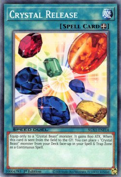 Crystal Release - Speed Duel GX: Duel Academy Box (Common) [SGX1-F14]