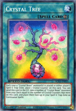 Crystal Tree - Speed Duel GX: Duel Academy Box (Common) [SGX1-F15]