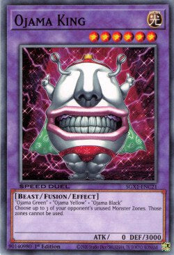 Ojama King (V.1 - Common) - Speed Duel GX: Duel Academy Box (Common) [SGX1-C21]