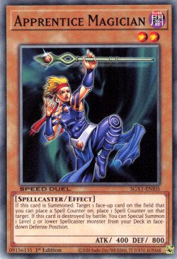 Apprentice Magician (V.1 - Common) - Speed Duel GX: Duel Academy Box (Common) [SGX1-I05]