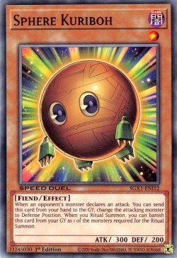 Sphere Kuriboh (V.1 - Common) - Speed Duel GX: Duel Academy Box (Common) [SGX1-I12]