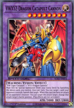 VWXYZ-Dragon Catapult Cannon - Speed Duel GX: Duel Academy Box (Common) [SGX1-I14]