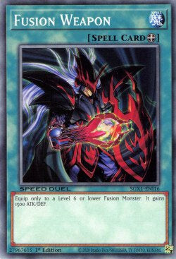 Fusion Weapon - Speed Duel GX: Duel Academy Box (Common) [SGX1-I16]