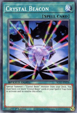 Crystal Beacon - Speed Duel GX: Duel Academy Box (Common) [SGX1-I18]