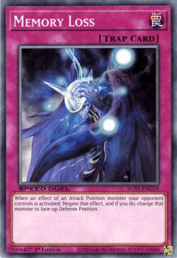 Memory Loss - Speed Duel GX: Duel Academy Box (Common) [SGX1-G19]