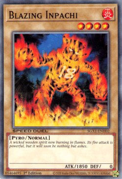 Blazing Inpachi - Speed Duel GX: Duel Academy Box (Common) [SGX1-H02]