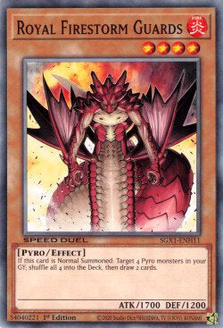 Royal Firestorm Guards - Speed Duel GX: Duel Academy Box (Common) [SGX1-H11]