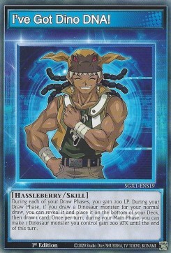 I've Got Dino DNA! (Skill) - Speed Duel GX: Duel Academy Box (Common) [SGX1-S19]