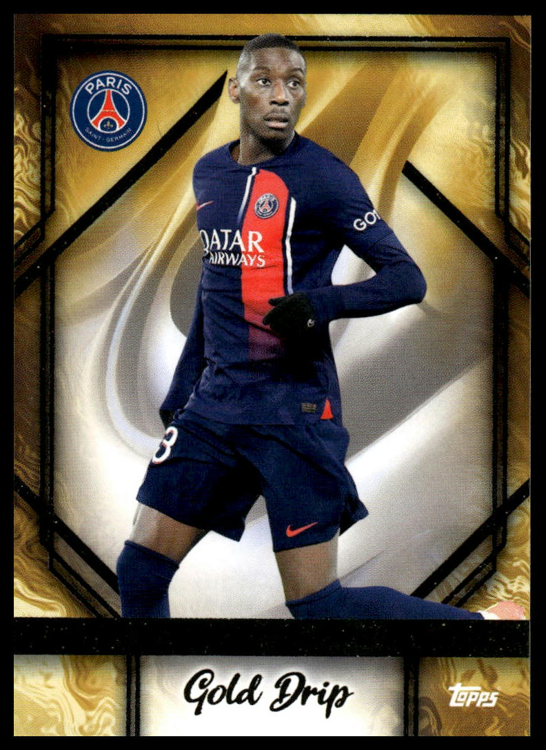 2023-24 Topps Paris Saint-Germain Team Set #48 Randal Kolo Muani