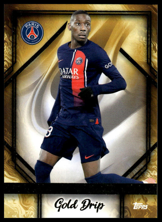 2023-24 Topps Paris Saint-Germain Team Set #48 Randal Kolo Muani